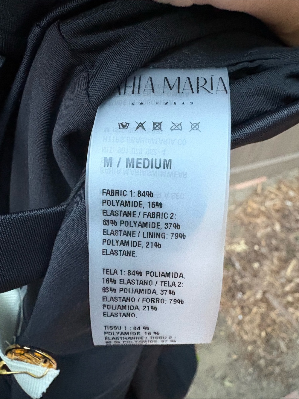 Bahia Amira ERIKA DRESS in Black New with Tags! - Picture 8 of 9